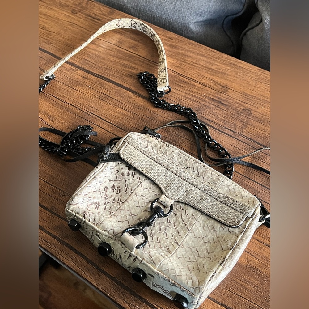 Rebecca Minkoff Mini Mac Animal Printed bag